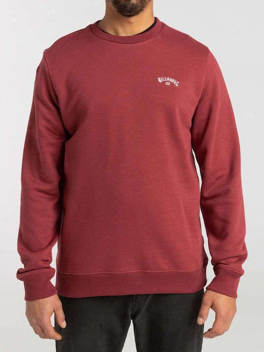 Billabong Men's Sweatshirt Arch Oxblood