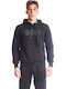Sweatshirt with Hood Black