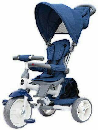 Byox Explore Foldable and Convertible Kids Tricycles for 1-5 Years Dark Blue