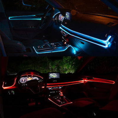 Andowl Sistem Decorativ Interior de Iluminat Auto 12V RGB