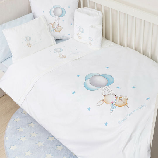 Borea Детска Декоративна Възглавница Sweet Dreams Светлосин 45x45см