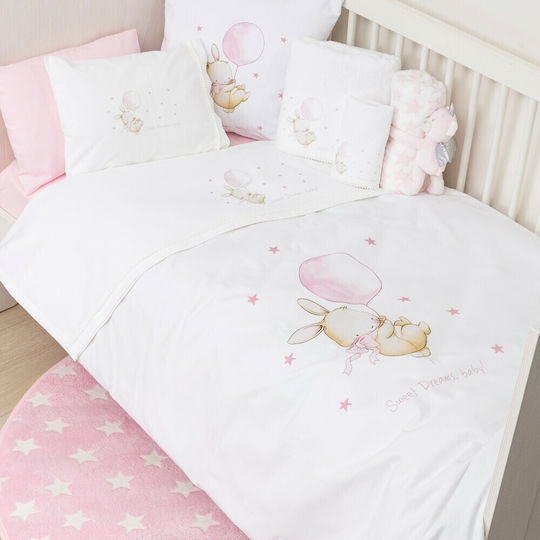 Borea Детска Декоративна Възглавница Sweet Dreams Розова 45x45см