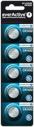 everActive Μπαταρίες Λιθίου CR1632 3V 5τμχ