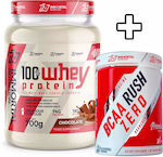 Immortal Nutrition 100% Whey Protein 700gr Chocolate & BCAA Rush Zero 300gr Lemon