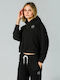 GSA Women's Cropped Hooded Sweatshirt Black