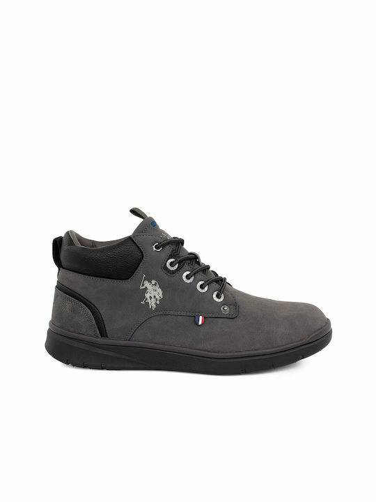U.S. Polo Assn. Men's Boots Gray