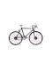 Bicicletă decorativă metalică miniaturală 20cm - negru