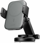 Joyroom Mobile Phone Holder Car JR-ZS295 for Dashboard with Clip-Peg and Wireless Charging Black