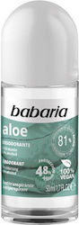 Babaria Aloe 100% Vegan Αποσμητικό 48h σε Roll-On 50ml