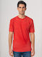 Crossley Men's Short Sleeve T-shirt Red