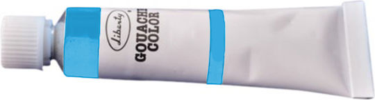 Liberty Gouache Tempera Paints Sky Blue in Tube 7ml 12pcs