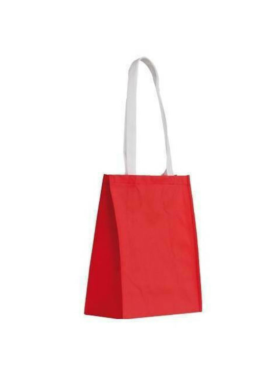 Ubag Madrid Υφασμάτινη Τσάντα για Ψώνια σε Κόκκινο χρώμα