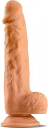 LateToBed Andi Realistic Dildo With Scrotum And Suction Cup Flesh 23cm
