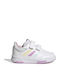 Tensaur Kids Sneakers with Hoop & Loop Closure Cloud White / Almost Blue / Bliss Lilac