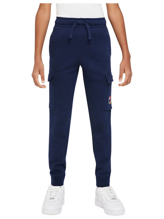 Παιδικό Παντελόνι Φόρμας Navy Μπλε Sportswear