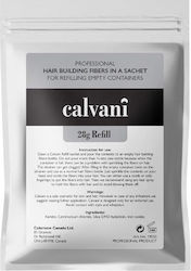 Calvani Hair Building Fibers Refill with Keratin Hair Building Extra Dark Brown 28gr