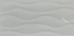 Tile Groove Decor White 20x40 cm