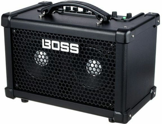 Boss Dual Cube Bass LX Combo Ενισχυτής Ηλεκτρικού Μπάσου 2 x 5" 10W Μαύρος