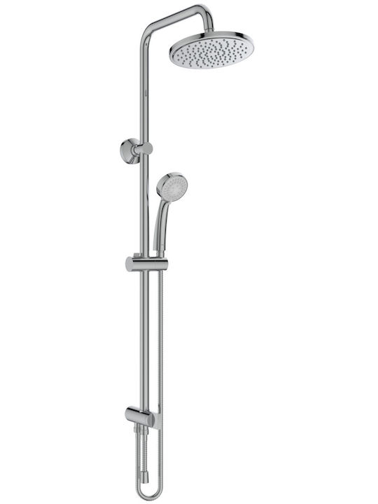 Ideal Standard Vidima Balance Duschsäule ohne Armatur 102cm Silber