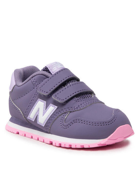 New Balance Kids Sneakers with Scratch Purple