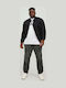 Men's Elastic Jeans Pants With Slim Fit Gray