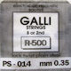 Galli Μονή Steel Χορδή για Ποντιακή Λύρα PS-014