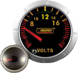 Prosport Car Voltmeter Analog Instrument 52mm 90 Degrees