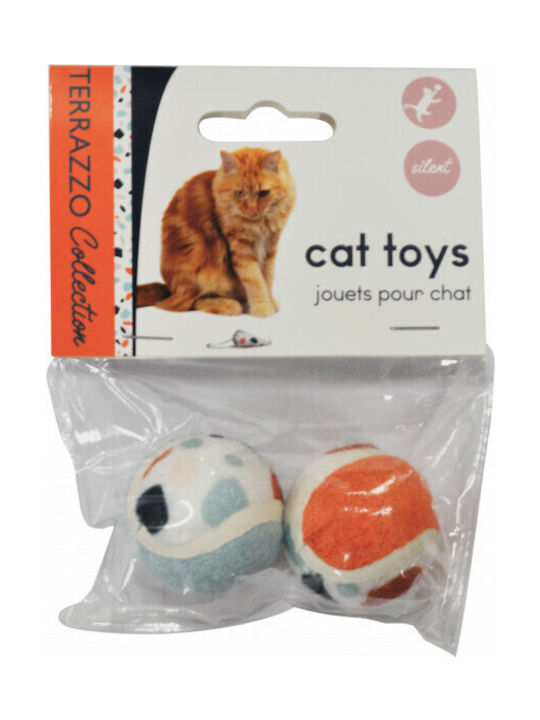 Terrazzo Collection Cat Toy Tennis