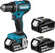 Makita Δραπανοκατσάβιδο Μπαταρίας Brushless 2x5Ah