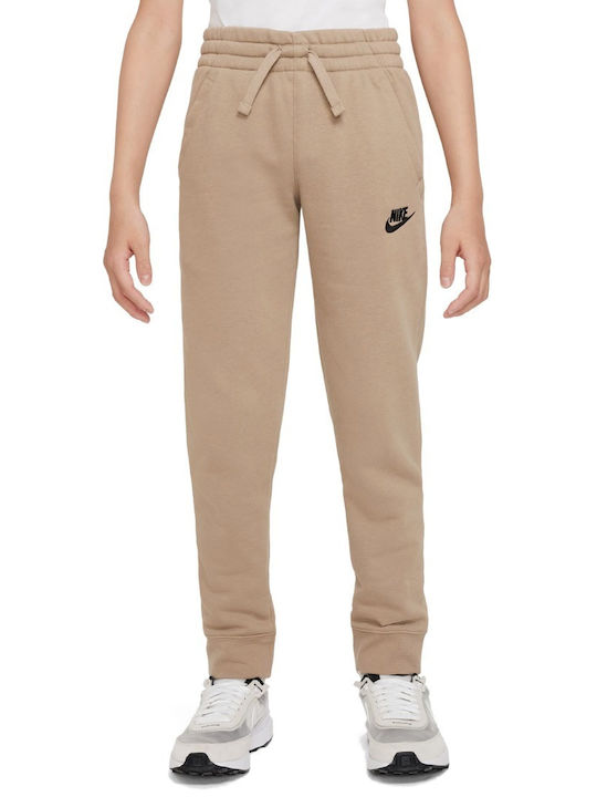 Nike Παντελόνι Φόρμας για Αγόρι Καφέ