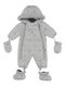 Mayoral Ecofriends Baby Bodysuit for Going Out Long-Sleeved Gray