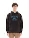 Sweatshirt mit Kapuze Off Black