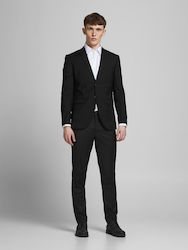 Jack & Jones Men's Winter Suit Slim Fit Black