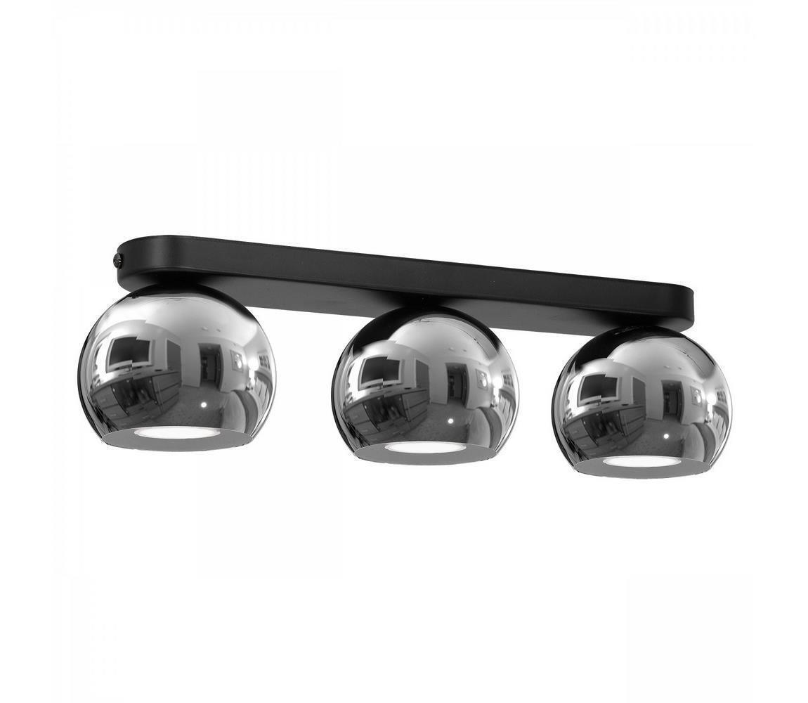 Luminex Galaxy Μοντέρνα Γυάλινη Πλαφονιέρα Οροφής με Ντουί GU10 σε