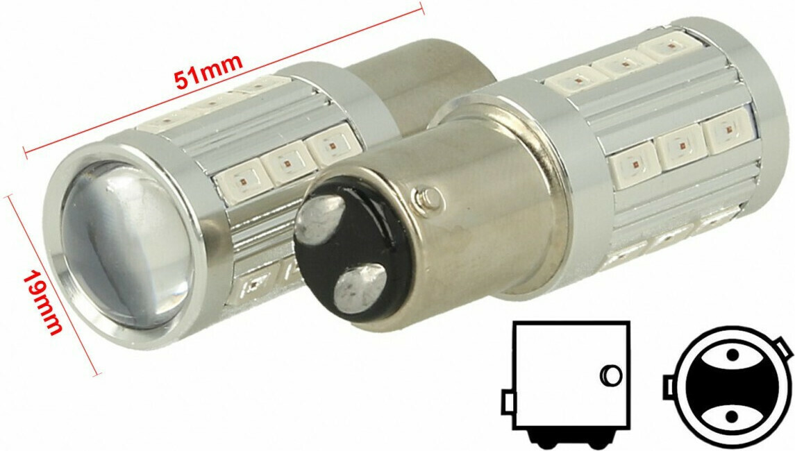 Lot De 10 Ampoules Bosch Pure Light P21/4W 12V - Compatible Peugeot, Renault, Opel, Volkswagen...