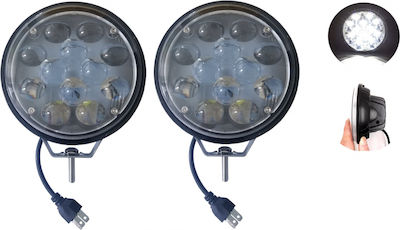 HAL148 Waterproof LED Headlights Universal 36W 14.5cm 2pcs