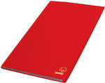 Typotrust Clipboard Flexible with 20 plastic sleeves Slides for Paper A4 Red Typo Soft 1pcs