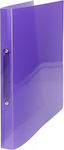 Skag Clipboard with 2 Rings 2/20 for Paper B5 Purple 1pcs