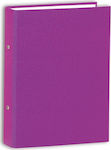 Skag Clipboard with 4 Rings 4/25 for Paper A4 Purple Fancy P.P 290-4-25 1pcs