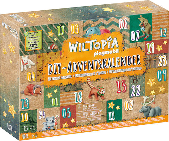Playmobil Wiltopia Explorând Lumea Animalelor pentru 4-10 ani