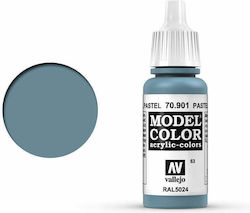 Acrylicos Vallejo Modellbau-Farben Pastellblau 17ml