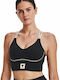 Project Rock Infinity Mid Women's Sports Bra without Padding Black