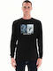 T-shirt Μαύρο