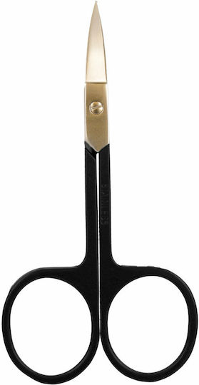 Parsa Nail Scissors Stainless with Curved Tip Black Black 016001908 1 Pieces