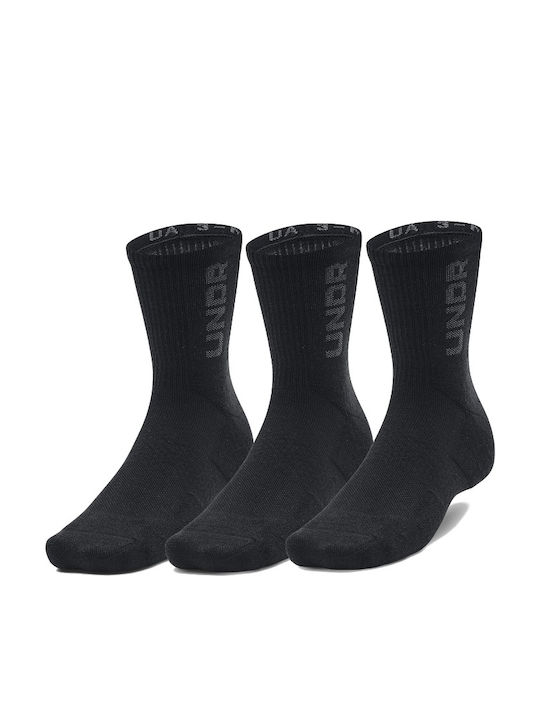 Under Armour Αθλητικές Κάλτσες Πολύχρωμες 3 Ζεύγη