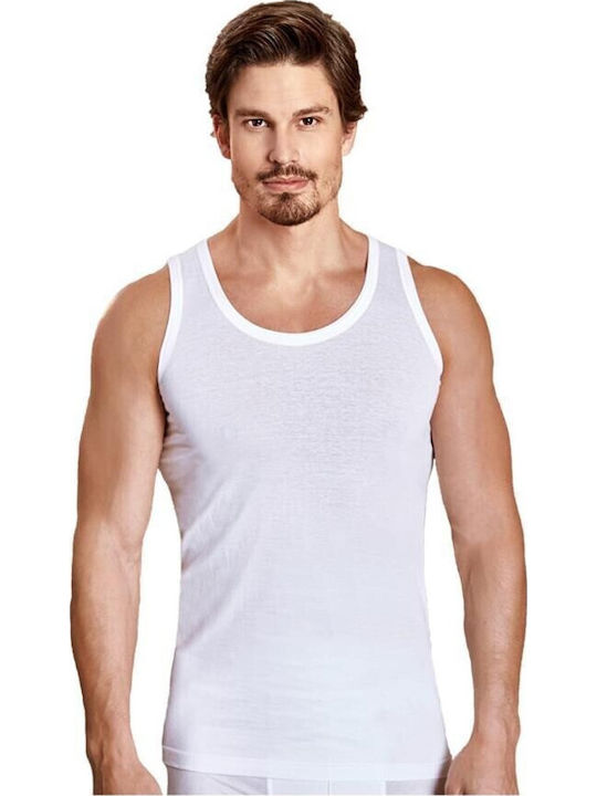 Gabriel BRK Men's Sleeveless Undershirt White