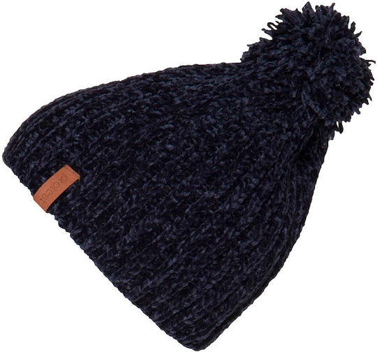 Knitted Beanie Cap Navy Blue