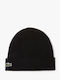 Beanie Unisex Beanie with Rib Knit in Black color