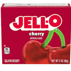 Jell-O Μείγμα για Ζελέ με Γεύση Κεράσι 85gr