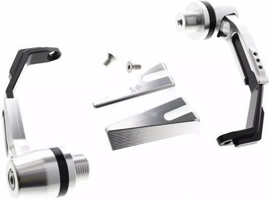 Benelli Motorcycle Protective Hand Guards for TNT 125 2017-2022 with Handguards in Silver Colour
